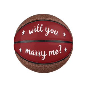 Heiraten Sie mir Basketball von dalDesignNZ