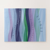 Heiraten Sie mir Cool Waves Jigsaw Puzzle (Horizontal)