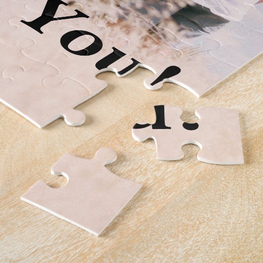 Heiraten Sie mir Custom Foto Puzzle (Seite)