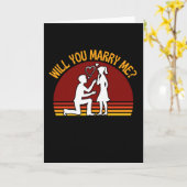 Heiraten Sie mir den Pop der Frage Karte (Gelbe Blume)