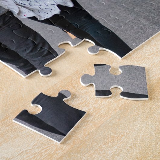 Heiraten Sie mir ein Hochzeitsfest-Foto Puzzle (Seite)