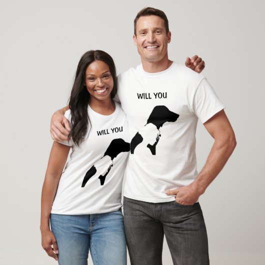 Heiraten Sie mir einen Heiratsvorschlag T - Shirt (Unisex)