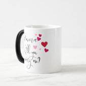 Heiraten Sie mir einen Vorschlag für versteckte Na Verwandlungstasse (Vorderseite Links)