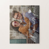 Heiraten Sie mir Foto Jigsaw Puzzle (Vertikal)
