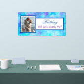 Heiraten Sie mir Individuelle Name Vorschlag Banne Banner (Messe)