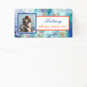 Heiraten Sie mir Individuelle Name Vorschlag Banne Banner (InSitu)