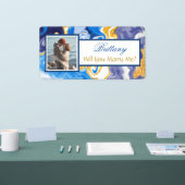 Heiraten Sie mir Individuelle Name Vorschlag Banne Banner (Messe)