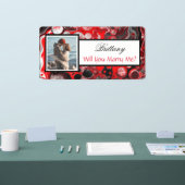 Heiraten Sie mir Individuelle Name Vorschlag Banne Banner (Messe)