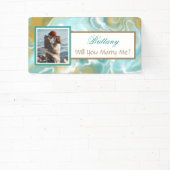 Heiraten Sie mir Individuelle Name Vorschlag Banne Banner (InSitu)