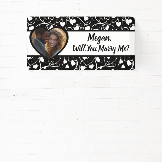 Heiraten Sie mir Individuelle Name Vorschlag Banner (InSitu)
