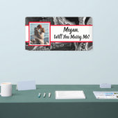 Heiraten Sie mir Individuelle Name Vorschlag Banner (Messe)