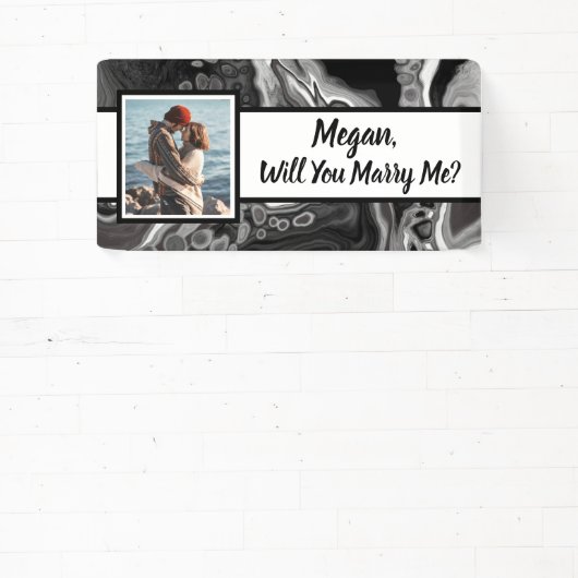 Heiraten Sie mir Individuelle Name Vorschlag Banner (InSitu)