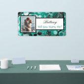 Heiraten Sie mir Individuelle Name Vorschlag Banner (Messe)