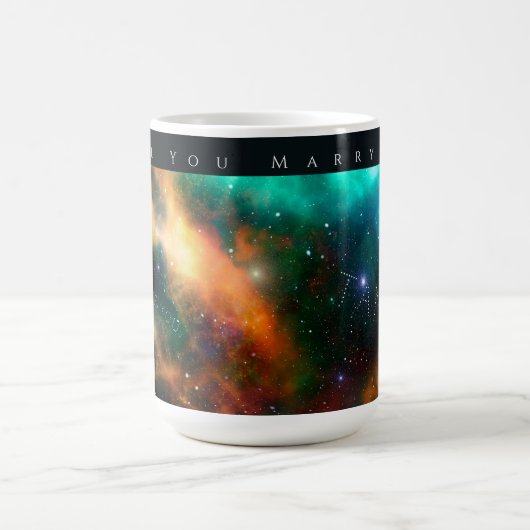 Heiraten Sie mir Konstellation in Liebe Verwandlungstasse (Zentrum)