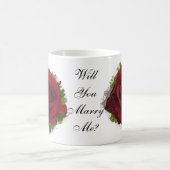 Heiraten Sie mir Morphing Tasse Rote Rose (Mittel)