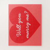 Heiraten Sie mir? Puzzle (Vertikal)