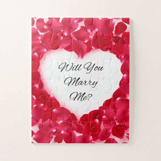 Heiraten Sie mir? Puzzle (Vertikal)