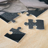 Heiraten Sie mir Vorschlag Modernes Foto Puzzle (Seite)