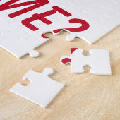 Heiraten Sie mir Vorschlag personalisieren Herzen Puzzle (Seite)