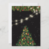 Heiraten von Weihnachten-Party Einladungen (Rückseite)