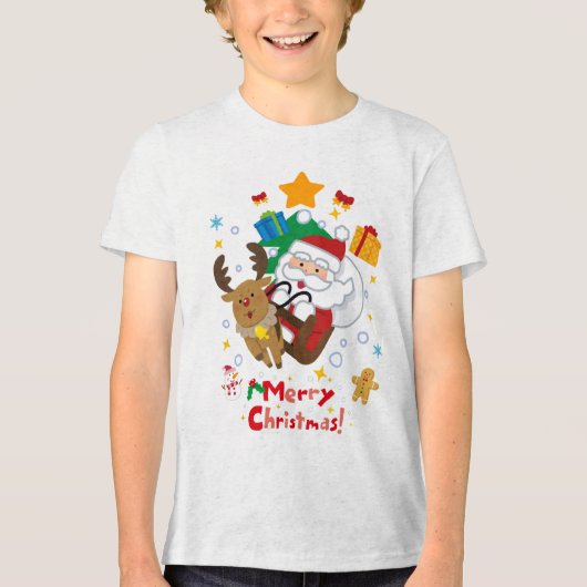 heiraten Weihnachten T - Shirt (Vorderseite)