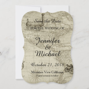 Heiratet Datum speichern Handgeschrieben Vintage K Save The Date
