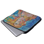 Heiratet „Eternal beauty“ padded laptop Laptopschutzhülle (Vorne Knopf)