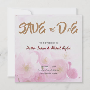 Heiratetag merken Hochzeit Professionell Klassisch Save The Date