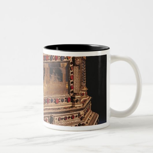 Heiratkiste, 1753 zweifarbige tasse (Rechts)