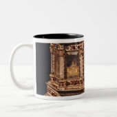 Heiratkiste, 1753 zweifarbige tasse (Links)
