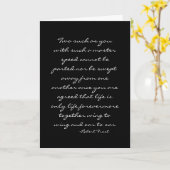 Heiratsangebot Robert Frost Karte (Gelbe Blume)