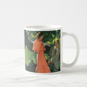 Heiratsantrag im Vintage-Stil; Willst du mich heir Kaffeetasse