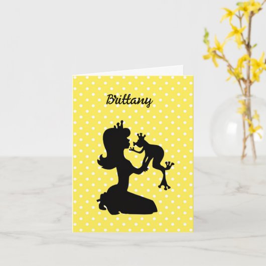Heiratsantrag Karte (Gelbe Blume)