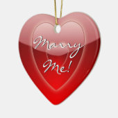 Heiratsantrag Keramikornament (Links)