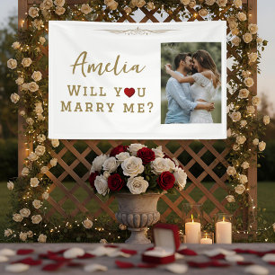 Heiratsantrag Romantischer Antrag Foto Banner