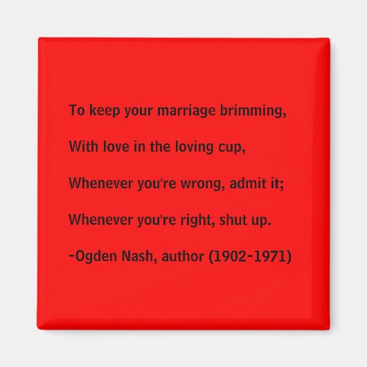 Heiratsanzeige - Magnet (Vorne)