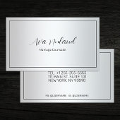 Heiratsberater Visitenkarte