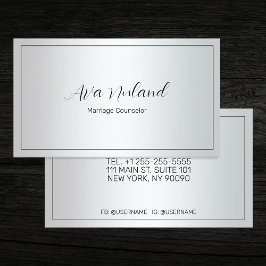 Heiratsberater Visitenkarte