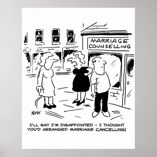 Heiratsberatung, nicht Annullierung Poster (Vorne)