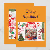 Heiratskarte Feiertagskarte (Vorne/Hinten)