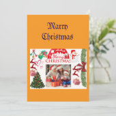 Heiratskarte Feiertagskarte (Stehend Vorderseite)