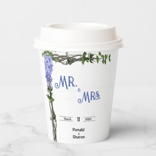 Heiratsmagnet Pappbecher (Rückseite)