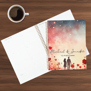 Heiratsplaner 'Hearts and Roses' Planer