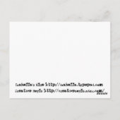 Heiratspostkarte Postkarte (Rückseite)