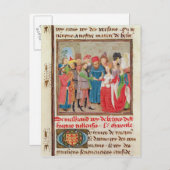 Heiratsszene Postkarte (Vorne/Hinten)