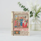 Heiratsszene Postkarte (Stehend Vorderseite)