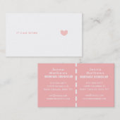 Heiratstherapeut-Slogans Visitenkarte (Vorne/Hinten)