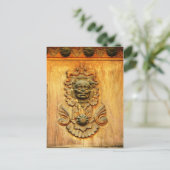 Heiratstür, Antigua, Guatemala Postkarte (Stehend Vorderseite)