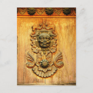 Heiratstür, Antigua, Guatemala Postkarte