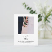 Heiratsurkunde Postkarte (Stehend Vorderseite)